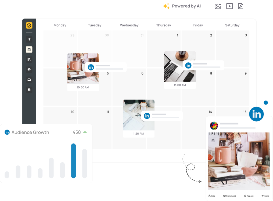 LinkedIn post scheduler