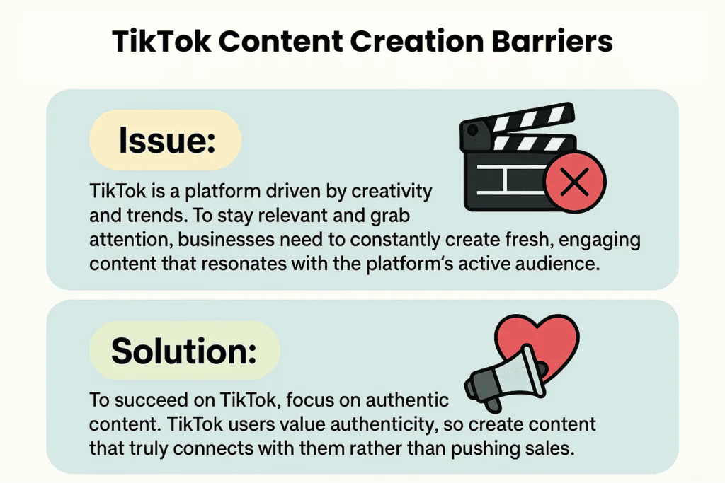 TikTok Content Creation Barriers