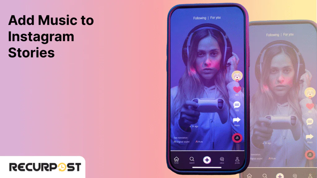 Add Music to Instagram Stories.