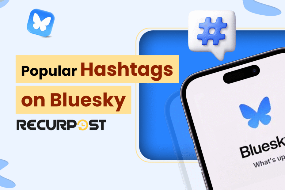 Popular Hashtags on Bluesky