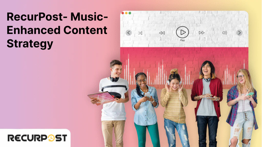 RecurPost- Music-Enhanced Content Strategy