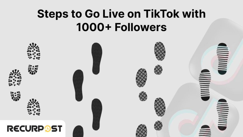 Steps to Go Live on TikTok With 1000 Followers