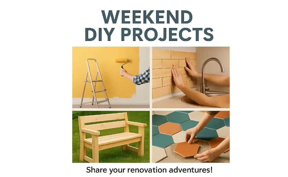 weekend diy projects - interactive facebook post