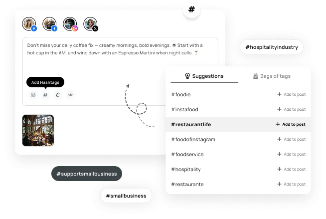 Smart Hashtag Suggestions