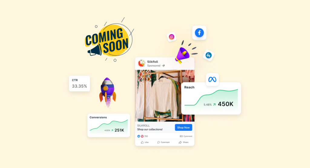 Coming soon FB IG and LI Ads