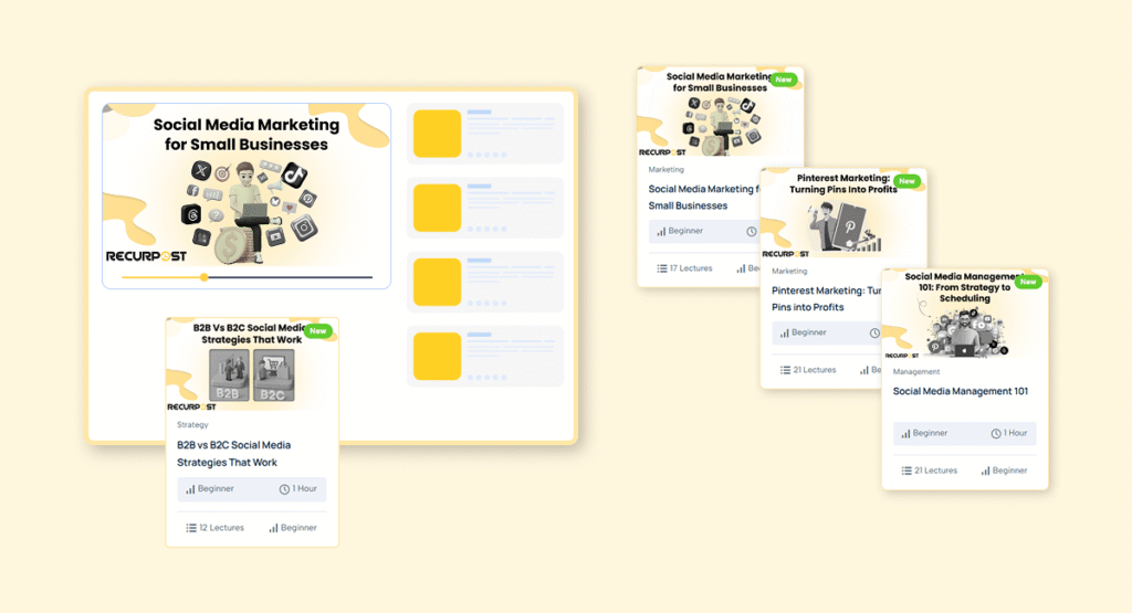 RecurPost Digital Courses