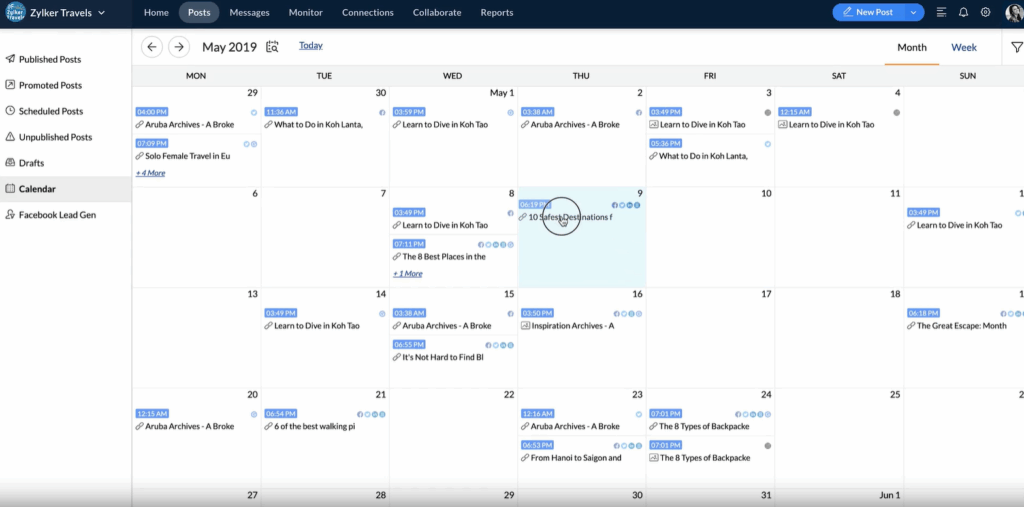 Zoho Social