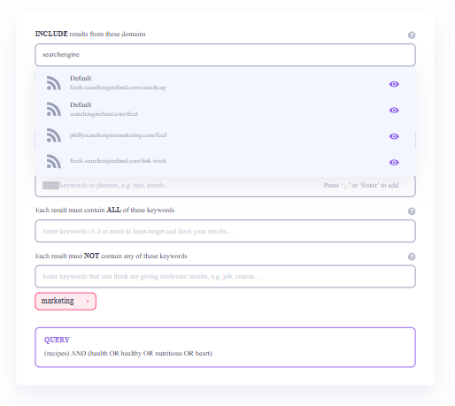 Contentstudio Automation & RSS