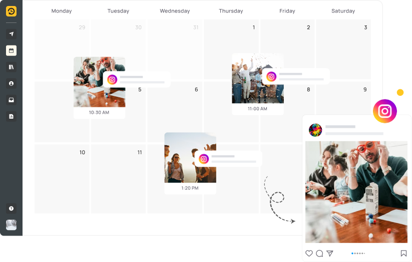 Instagram post scheduler