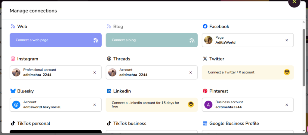 Metricool Platform Support