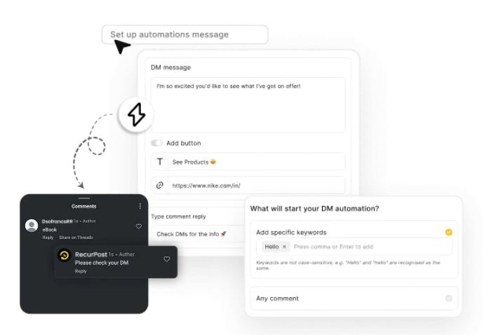 RecurPost Listening Features