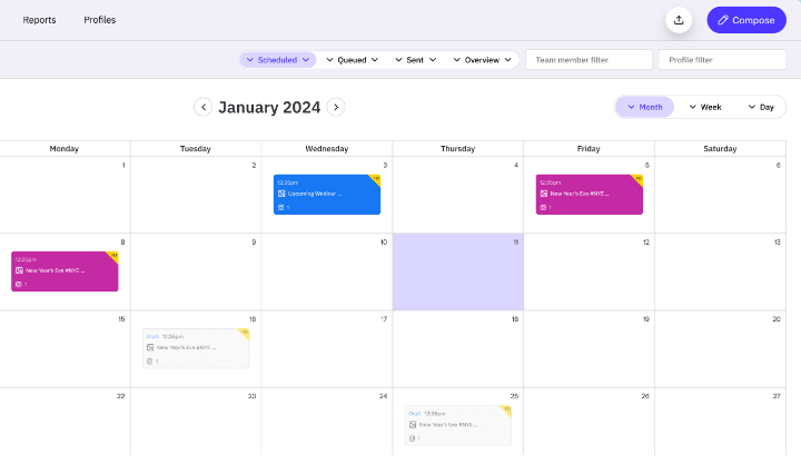 Recurpost vs. Sendible