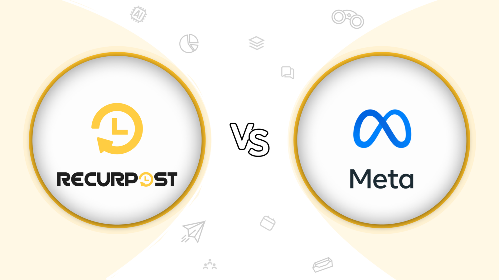 RecurPost vs Meta Business Suite social media management comparison