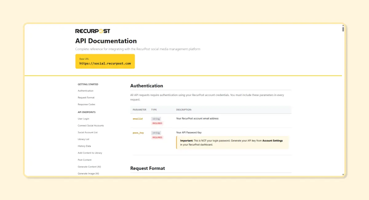 New API Documentation Is Live