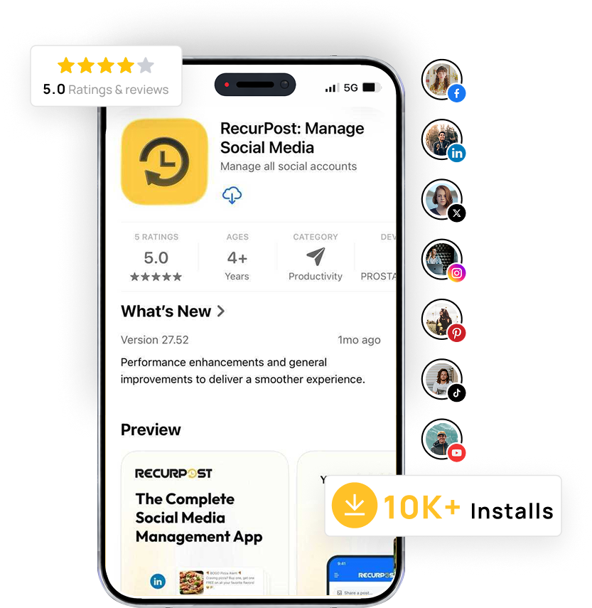 A pocket-size social media scheduler, only for you!