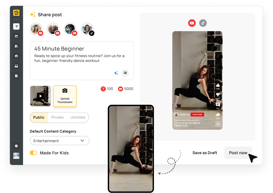 Add Thumbnails To Your Video Posts​​