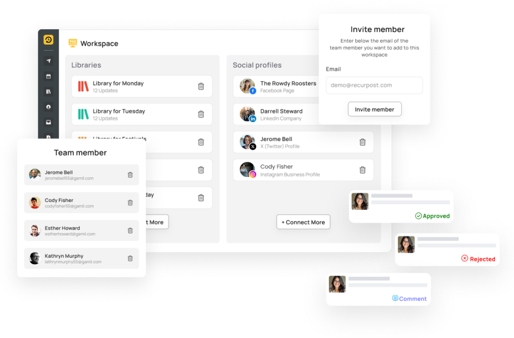 Collaborate with internal and external teams​