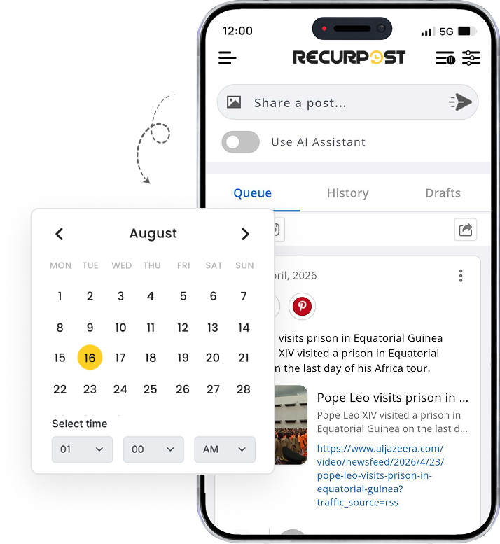 Edit, organize and schedule on the move