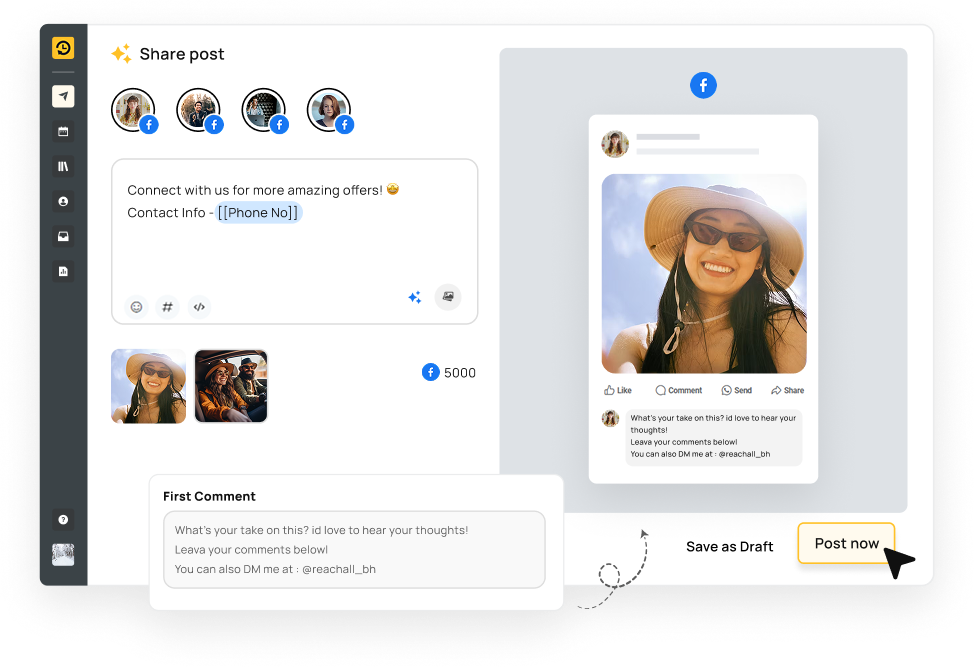First Comment to Amplify Reach and Engagement​