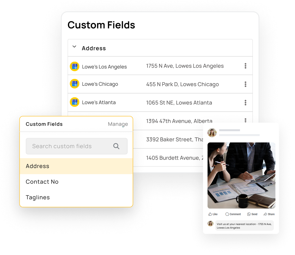 Manage Custom Fields with Ease​