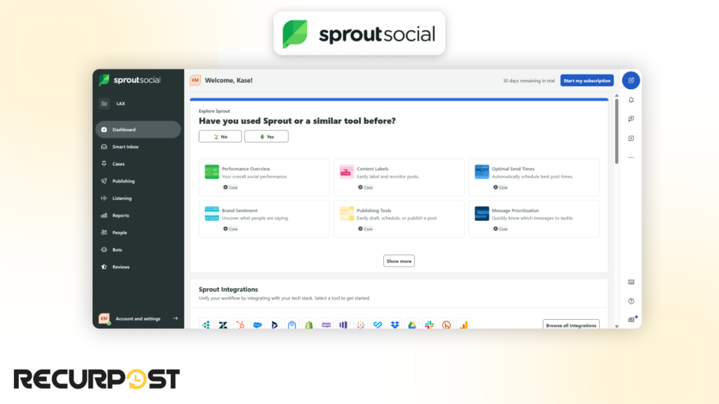 Sprout Social- Social Media Management Tool