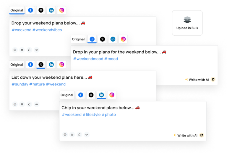 Unified social media dashboard for better strategy​