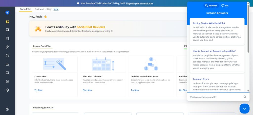 socialpilot-customer-support