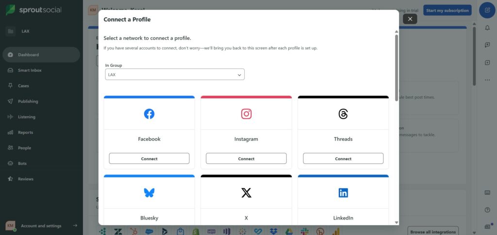 Sprout Social Platform Support
