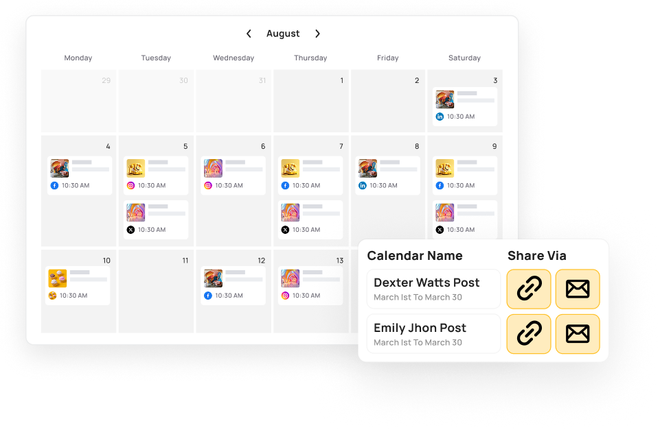 Team Collaboration Calendar​