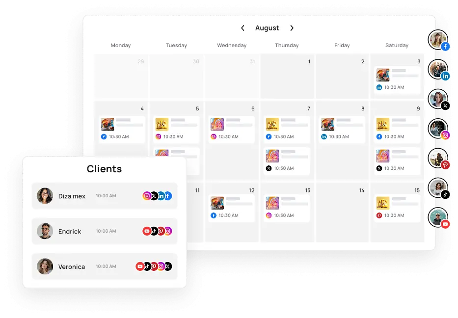RecurPost buyer fit agencies freelancers client accounts