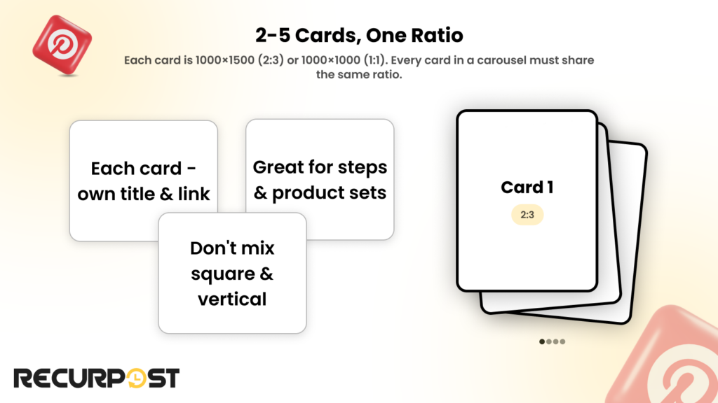 Pinterest Carousel Pin Sizes