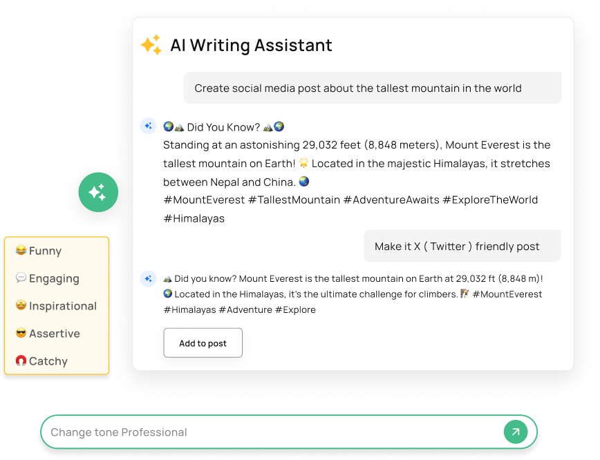 AI Writing Assistant