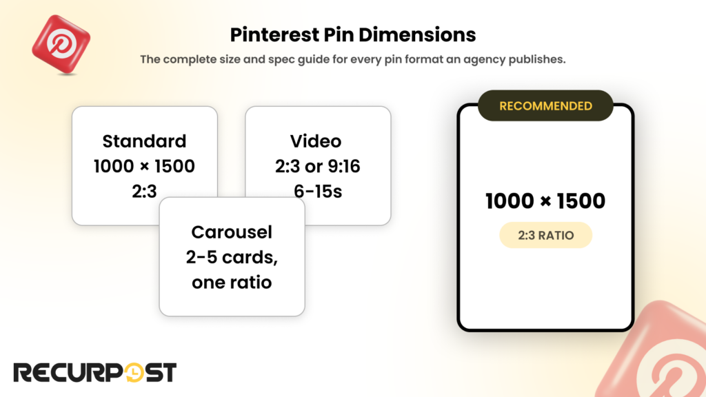 Pinterest Pin Dimensions