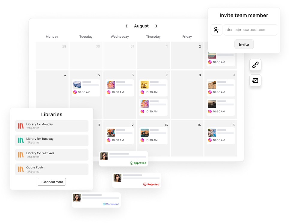 client invite recurpost