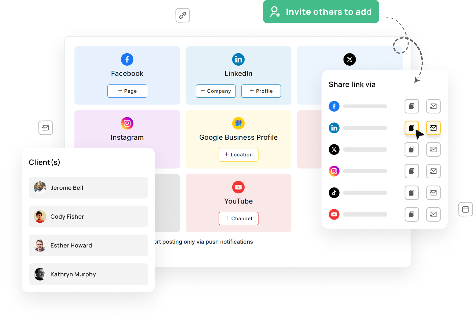 Connect without passwords