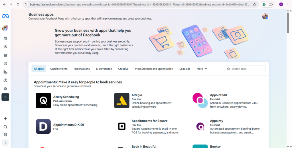Meta Business Suite's Integrations
