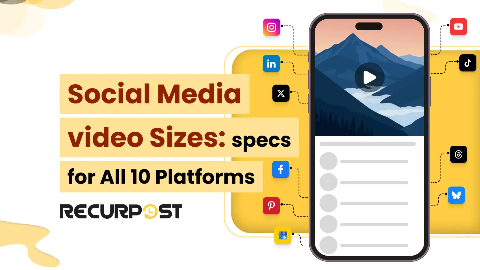 Social Media Video Sizes - Specs for All 10 Platforms