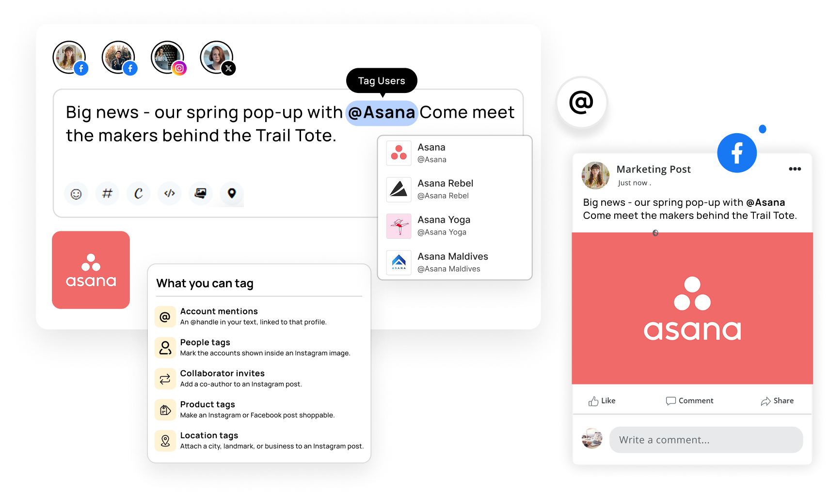 Tag Users in Your Social Media Posts