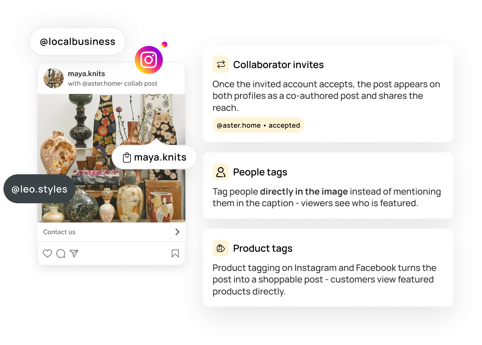 Tag People, Products, and Collaborators on Instagram