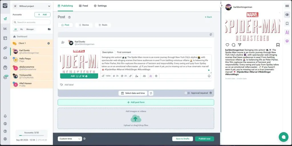Onlypult post composer